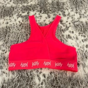 Yitty Cross-Front Bralette in Pink (Small)